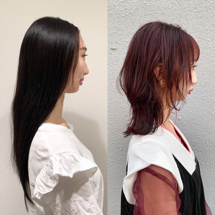 ミルボンNEW MEコンテストでLux店のSEIKAが審査員賞を受賞!作品(サイド)