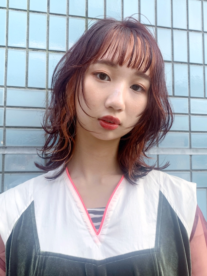 ミルボンNEW MEコンテストでLux店のSEIKAが審査員賞を受賞!作品正面全画面
