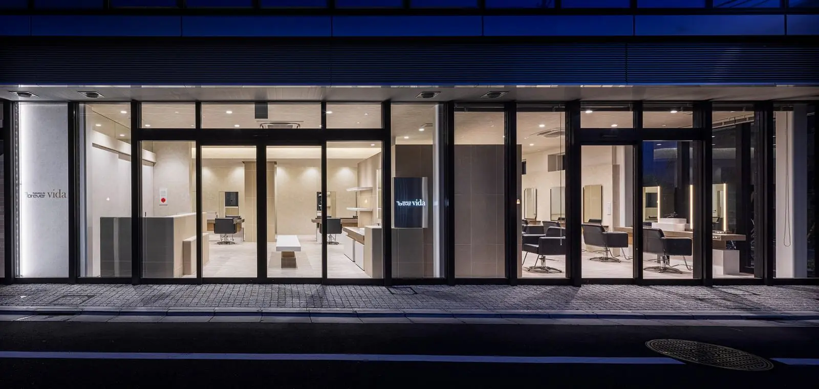 hairsalon de Forever vida店 外観